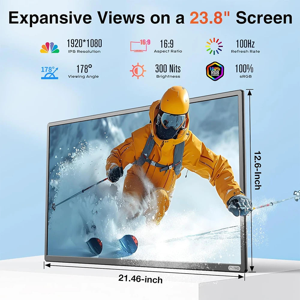 Single Screen D1 23.8" 100Hz