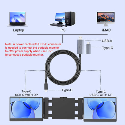 Cable - H5 - כבל המרה אות וידאו למחשבים ניידים