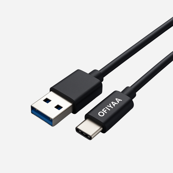 Cable - USB-A to USB-C איכותי לטעינה והעברת נתונים