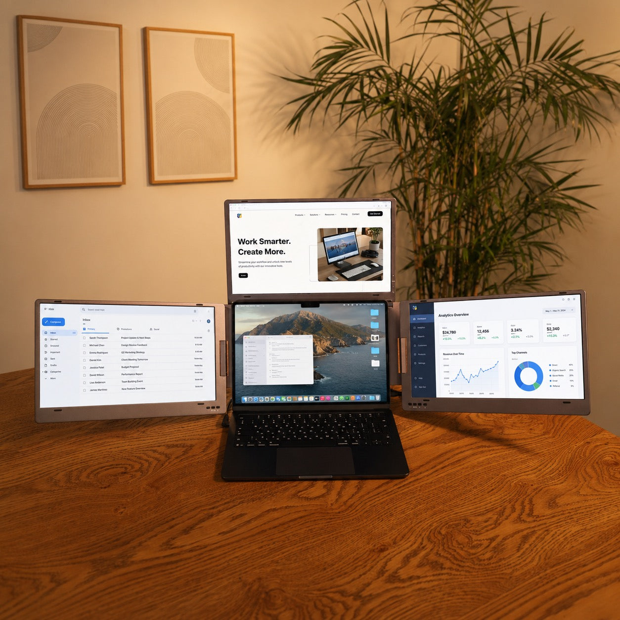 Quad-Screen S8